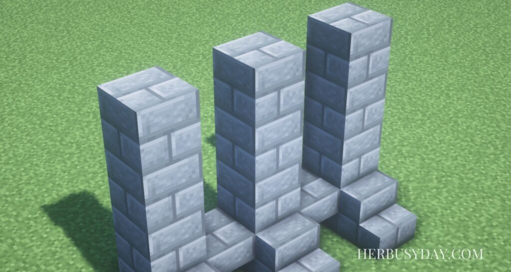 How to make Stone Brick Stairs in Minecraft