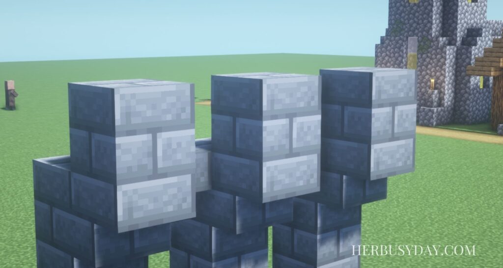 minecraft stone walls