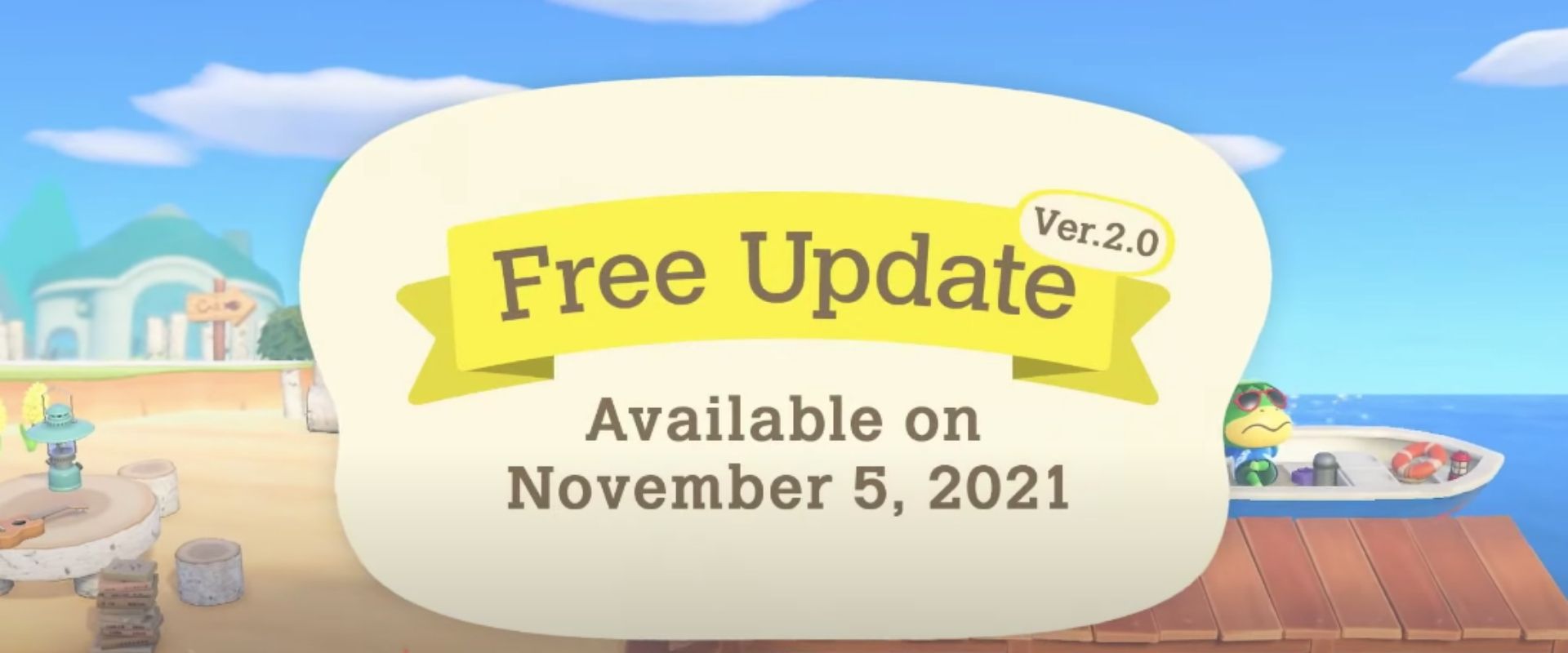Everything You Need to Know About the Free Update for Animal Crossing New Horizons