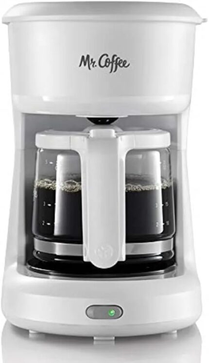 Mr. Coffee 2134286 ® 5カップ ミニブリュースイッチ コーヒーメーカー ホワイト