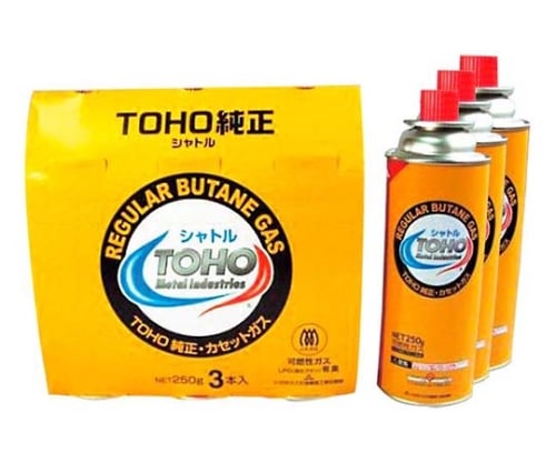 シャトル カセットコンロ用ボンベ(3本組)　8031000