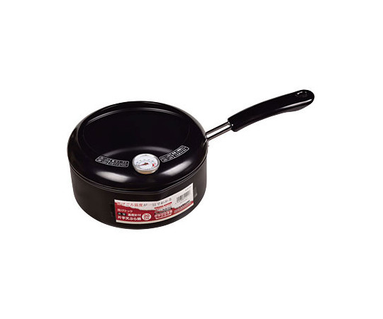 揚げクック　鉄製温度計付片手天ぷら鍋　20cm　HB-1372