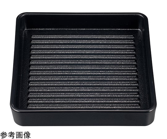 14cm ABS正角肉皿 黒　92985280